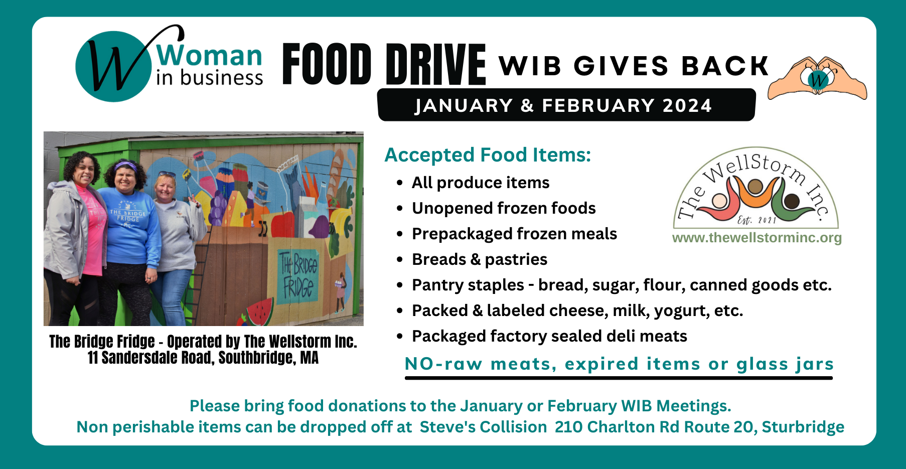 WIB Food Drive