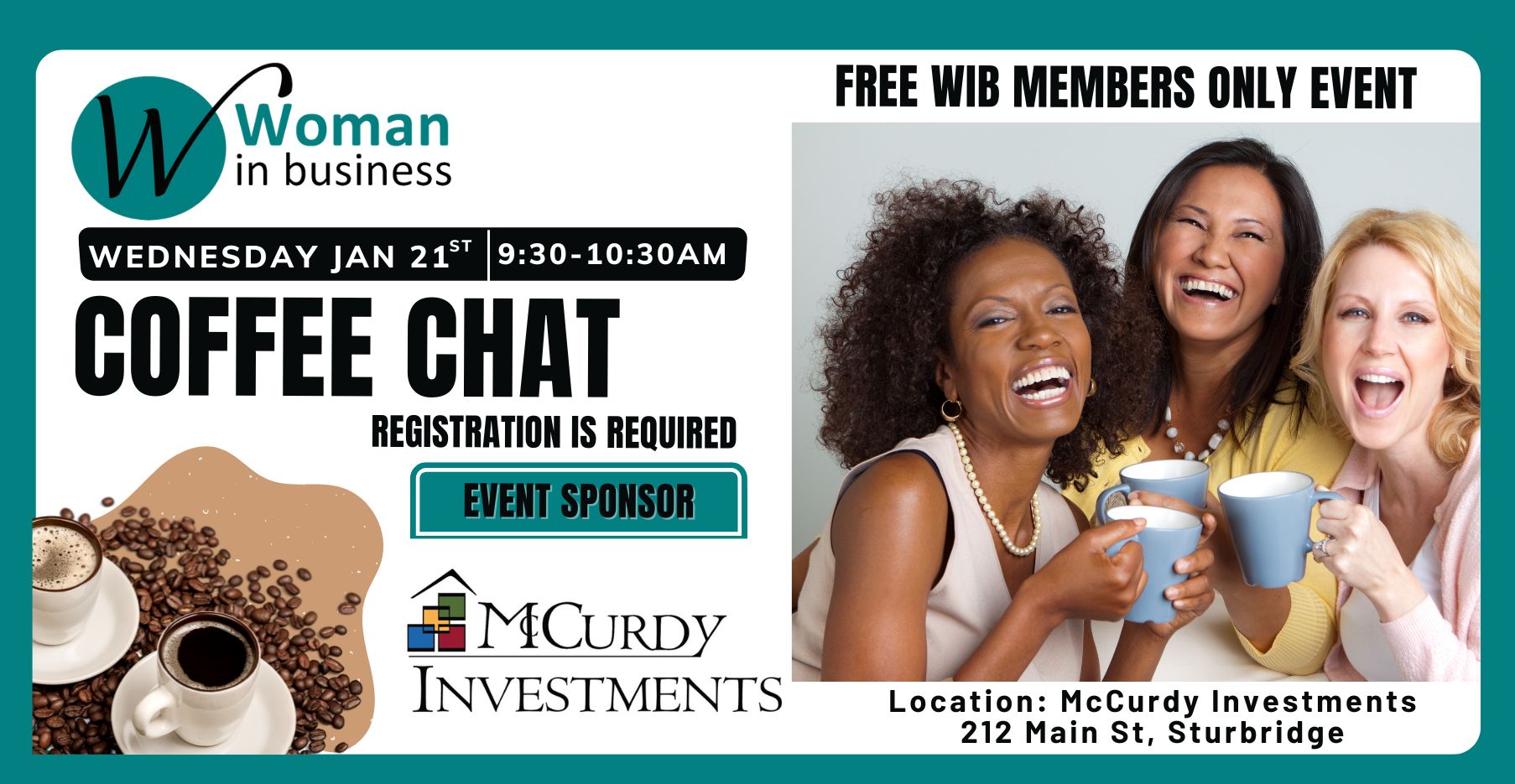 Coffee Chat – Members Only